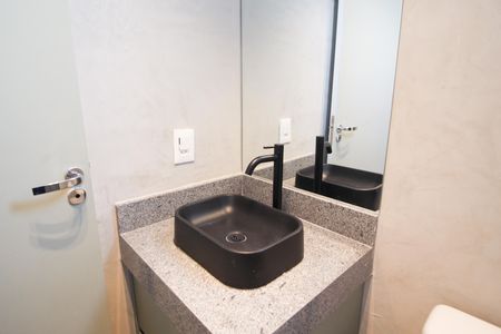 Studio para alugar com 28m², 1 quarto e sem vaga Studio para alugar com 28m², 1 quarto e sem vagaBanheiro