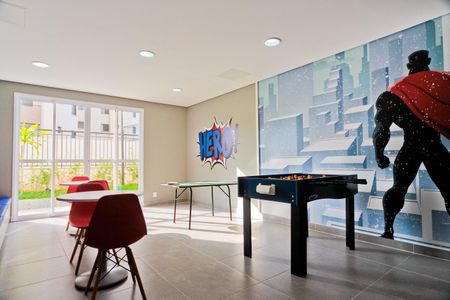 Apartamento para alugar com 52m², 2 quartos e 1 vaga Apartamento para alugar com 52m², 2 quartos e 1 vagaSalão de jogos