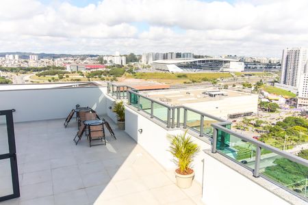 Apartamento à venda com 36m², 1 quarto e sem vaga Apartamento à venda com 36m², 1 quarto e sem vagaTerraço - Vista para Neo Quimica Arena