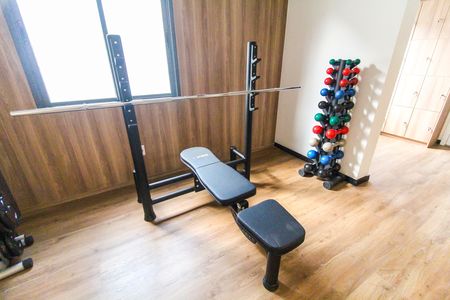 Apartamento à venda com 36m², 1 quarto e sem vaga Apartamento à venda com 36m², 1 quarto e sem vagaÁrea comum - Academia