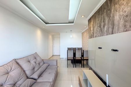 Sala de apartamento para alugar com 2 quartos, 56m² em Conjunto Residencial Pombeva, São Bernardo do Campo