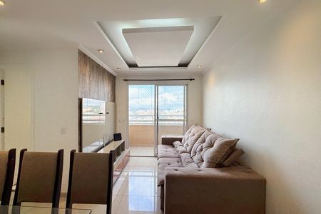 Sala de apartamento para alugar com 2 quartos, 56m² em Conjunto Residencial Pombeva, São Bernardo do Campo