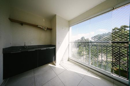 Sacada da Sala de apartamento à venda com 2 quartos, 60m² em Vila Buenos Aires, São Paulo