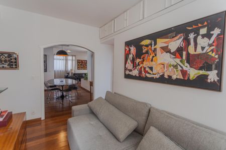 Sala 2 de apartamento à venda com 4 quartos, 143m² em Serra, Belo Horizonte
