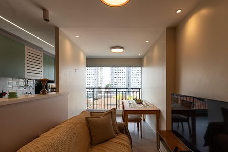 Sala de apartamento para alugar com 2 quartos, 54m² em Barra Funda, São Paulo