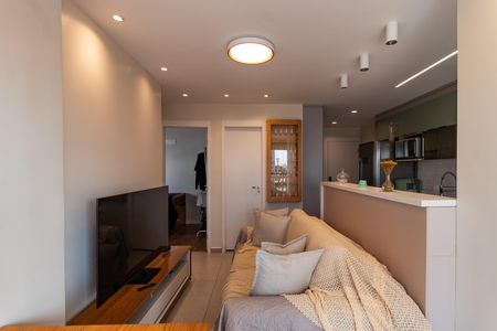 Sala de apartamento para alugar com 2 quartos, 54m² em Barra Funda, São Paulo