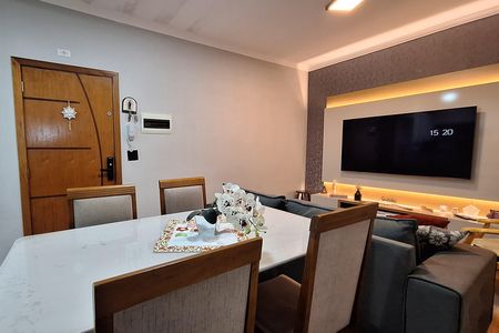 Sala de apartamento à venda com 2 quartos, 56m² em Jardim Progresso, Santo André
