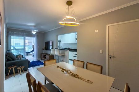 sala de apartamento para alugar com 2 quartos, 80m² em Aviação, Praia Grande