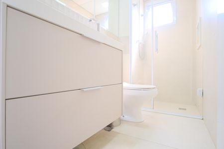 Apartamento à venda com 81m², 3 quartos e 2 vagasBanheiro da Suíte