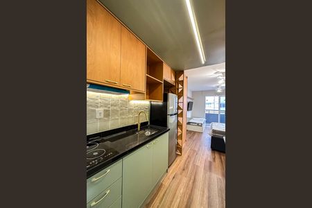 Studio à venda com 27m², 1 quarto e sem vaga Studio à venda com 27m², 1 quarto e sem vagaCozinha