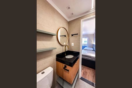 Studio à venda com 27m², 1 quarto e sem vaga Studio à venda com 27m², 1 quarto e sem vagaBanheiro