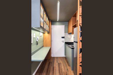 Studio à venda com 27m², 1 quarto e sem vaga Studio à venda com 27m², 1 quarto e sem vagaCozinha