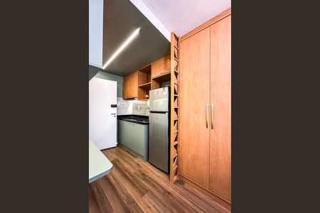 Studio à venda com 27m², 1 quarto e sem vaga Studio à venda com 27m², 1 quarto e sem vagaCozinha