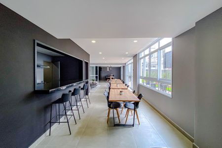 Studio à venda com 27m², 1 quarto e sem vagaÁrea gourmet