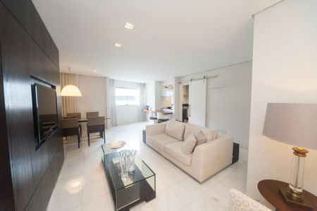Sala de TV de apartamento à venda com 2 quartos, 87m² em Vila da Serra, Nova Lima
