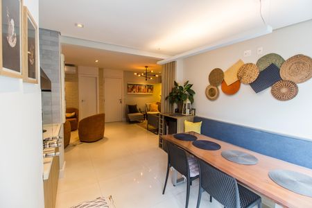 Varanda gourmet de apartamento à venda com 3 quartos, 123m² em Alphaville, Santana de Parnaíba