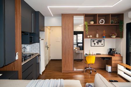 Studio à venda com 44m², 0 quarto e sem vaga