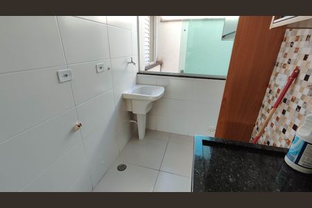 Cozinha e Área de Serviço de casa de condomínio para alugar com 1 quarto, 42m² em Itaquera, São Paulo