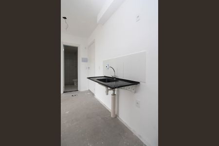 Apartamento à venda com 37m², 2 quartos e sem vagaCozinha e Área de Serviço