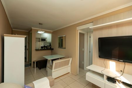 SALA PARA DOIS AMBIENTES de apartamento para alugar com 2 quartos, 47m² em Vila 31 de Março, Campinas
