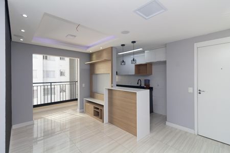 Sala de apartamento para alugar com 2 quartos, 54m² em Jardim Norma, São Paulo