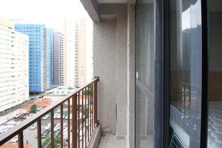 Apartamento para alugar com 24m², 1 quarto e sem vagaVaranda