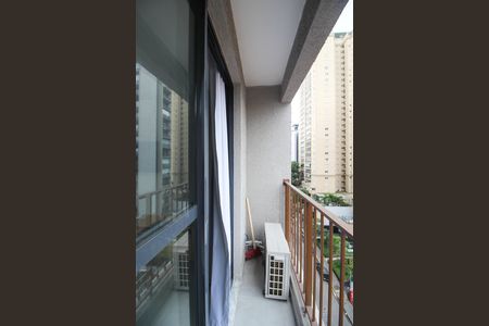 Apartamento para alugar com 24m², 1 quarto e sem vagaVaranda