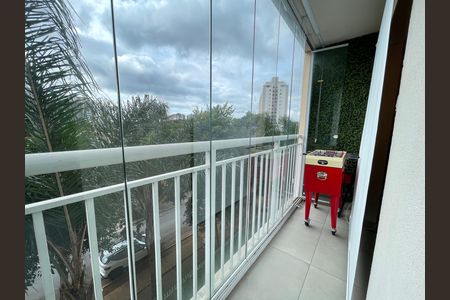 Varanda de apartamento à venda com 1 quarto, 28m² em Ferreira, São Paulo
