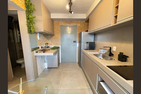 Apartamento à venda com 28m², 1 quarto e 1 vaga Apartamento à venda com 28m², 1 quarto e 1 vagaCozinha