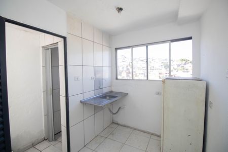 Cozinha  de kitnet/studio para alugar com 1 quarto, 59m² em Jardim Ataliba Leonel, São Paulo