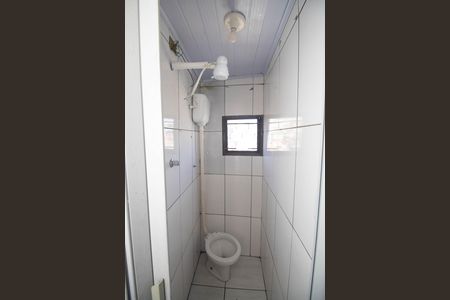 Banheiro  de kitnet/studio para alugar com 1 quarto, 59m² em Jardim Ataliba Leonel, São Paulo