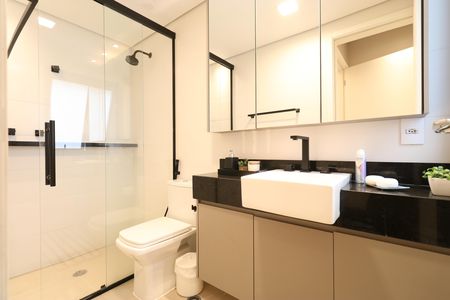Apartamento à venda com 104m², 3 quartos e 2 vagasBanheiro da Suíte
