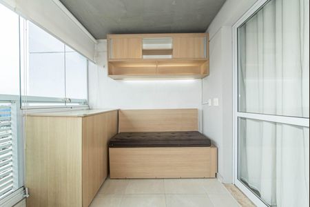 Apartamento para alugar com 33m², 1 quarto e 1 vagaVaranda