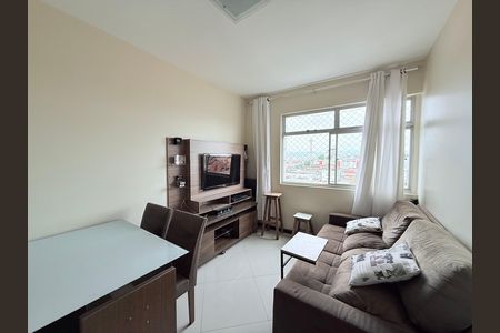 Sala de apartamento à venda com 2 quartos, 65m² em Monsenhor Messias, Belo Horizonte