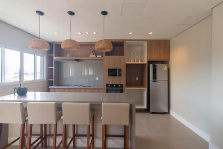 Apartamento para alugar com 29m², 1 quarto e sem vagaÁrea comum - Salão de festas