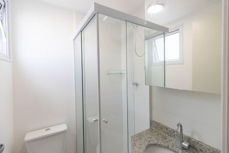 Apartamento para alugar com 29m², 1 quarto e sem vagaBanheiro da Suíte