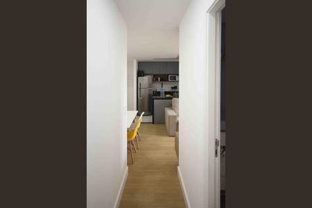 Apartamento à venda com 60m², 2 quartos e 1 vagaCorredor