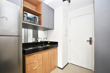 Studio para alugar com 24m², 1 quarto e sem vagacozinha