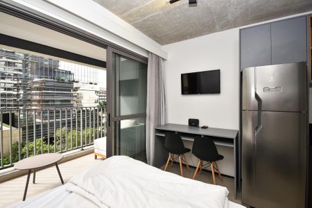 Studio para alugar com 24m², 1 quarto e sem vagaquarto