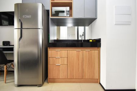 Studio para alugar com 24m², 1 quarto e sem vagacozinha
