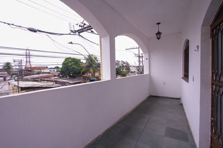 Varanda da Sala 1 de casa para alugar com 6 quartos, 360m² em Porto Velho, São Gonçalo