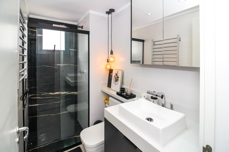 Apartamento para alugar com 55m², 2 quartos e 1 vagaBanheiro da Suíte