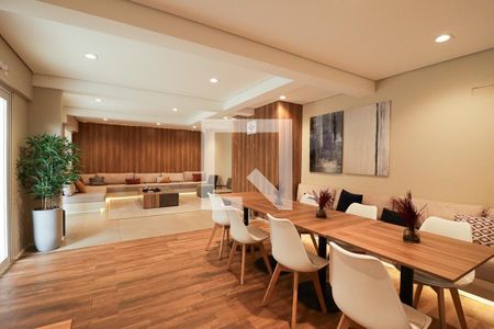 Apartamento para alugar com 38m², 1 quarto e sem vaga Apartamento para alugar com 38m², 1 quarto e sem vagaÁrea comum - Salão de festas