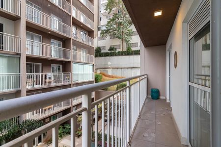 Apartamento para alugar com 38m², 1 quarto e sem vagaVaranda