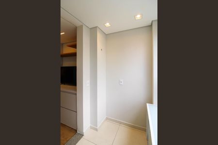 Varanda   de apartamento à venda com 1 quarto, 25m² em Vila Andrade, São Paulo