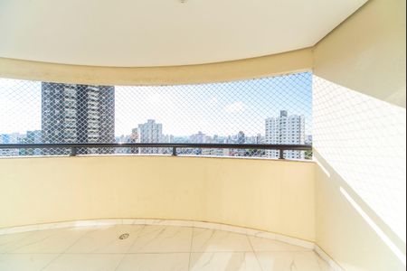 Varanda da Sala de apartamento para alugar com 3 quartos, 143m² em Vila Assunção, Santo André