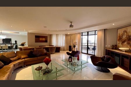 Sala de apartamento à venda com 4 quartos, 359m² em Santo Agostinho, Belo Horizonte