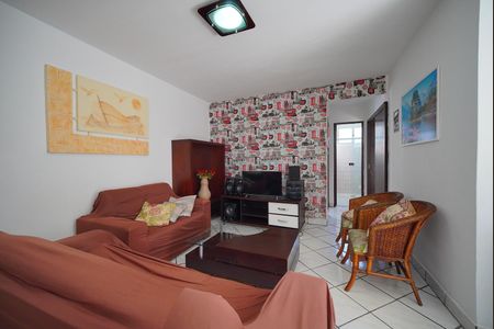 Sala de apartamento para alugar com 3 quartos, 100m² em Coqueiros, Florianópolis