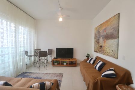 Sala de apartamento para alugar com 4 quartos, 161m² em Centro, Guarujá