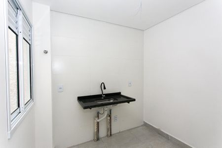 Cozinha de kitnet/studio à venda com 1 quarto, 20m² em Vila Esperança, São Paulo